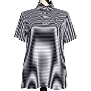 Vineyard Vines Sankaty Striped Short Sleeve Relaxed Fit Athletic Golf Polo Tee